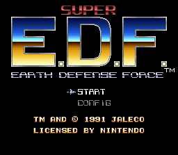 Earth Defense Force screenshot 3 for Super Nintendo